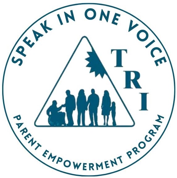 TRI icon for speak in one voice, Parent empowerment Program