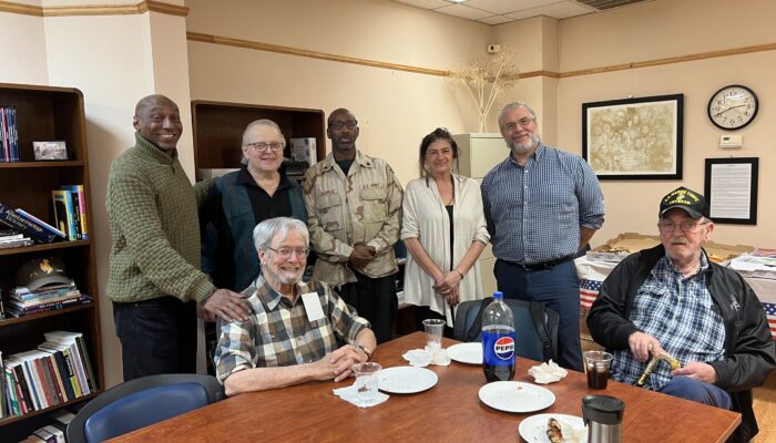 local veterans gather during march 24th 2026 Veteran Social event