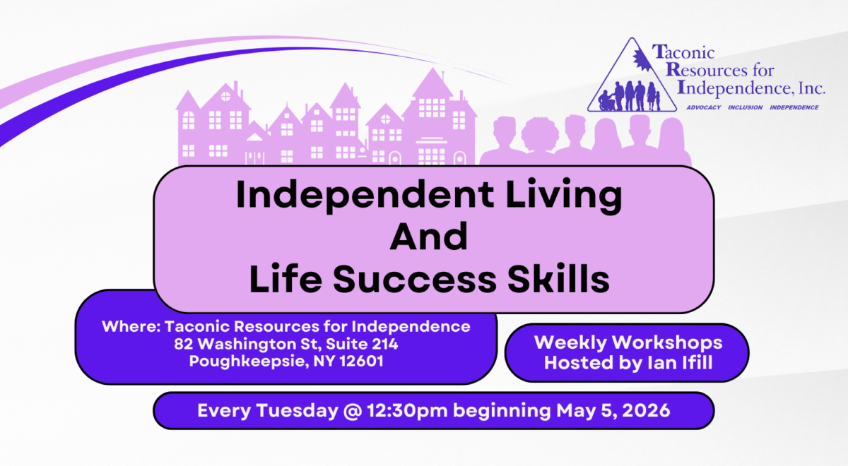 image of text- Independent Living and Life Success Skills May 2026